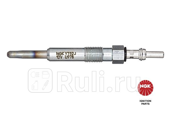 Свеча накаливания 1 шт для Nissan NV200 2009-2019 NGK 5605 1210₽