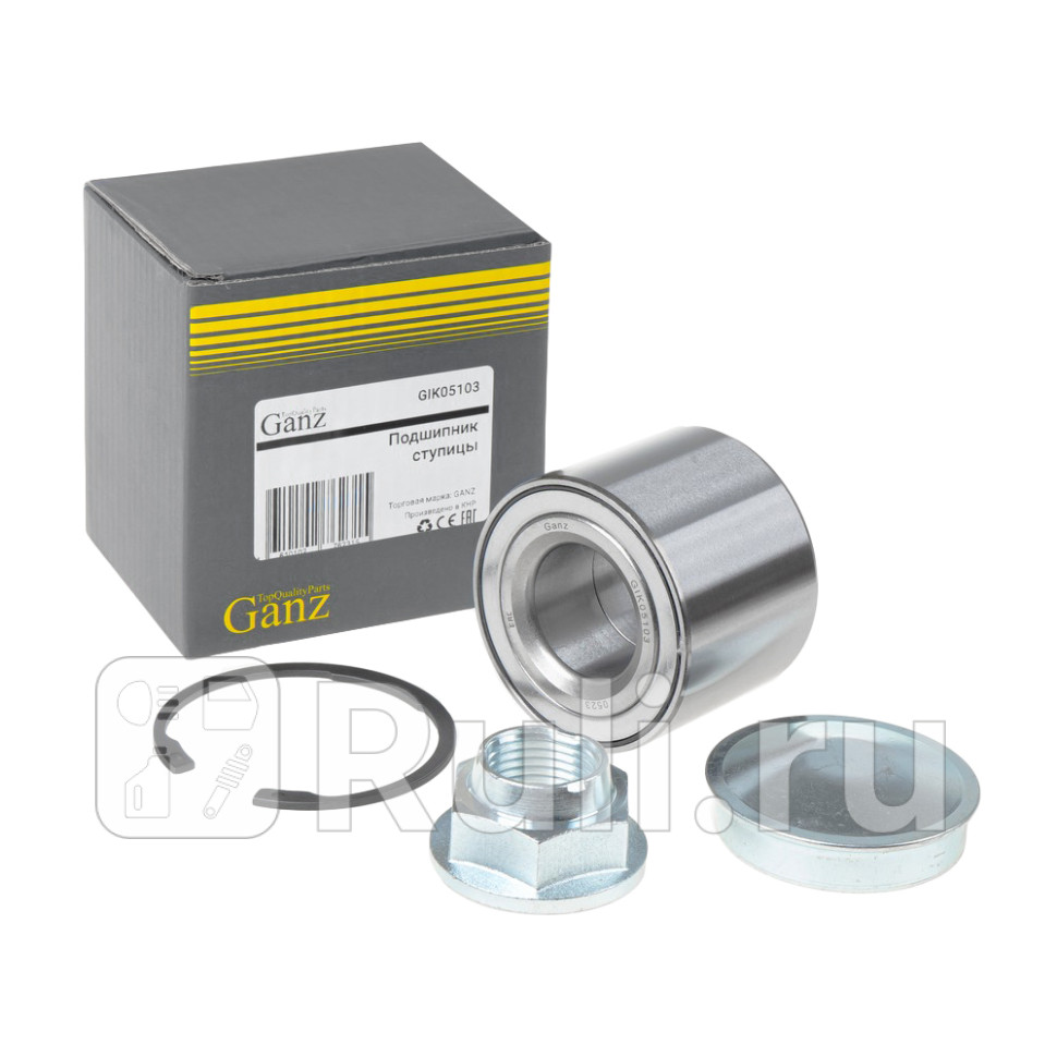 Подшипник ступицы задний GANZ GIK05103 2750₽