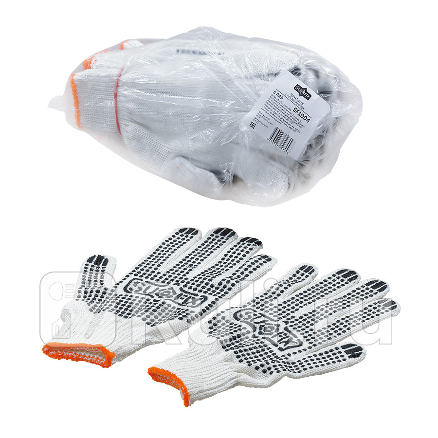 Перчатки ХБ 5 нитей SUFIX SF1004 80₽