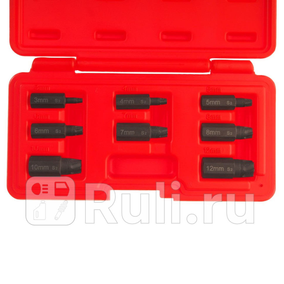 Набор экстракторов 3-12мм в кейсе 8 предметов JTC 1 JTC JTC4453 9100₽