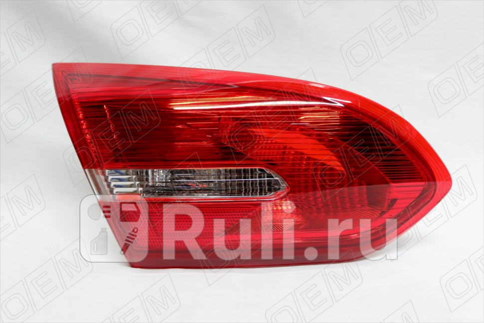 Фонарь левый задний в крышку багажника для Ford Focus 3 рестайлинг 2014-2019 OEM OEM0134FONL 1960₽