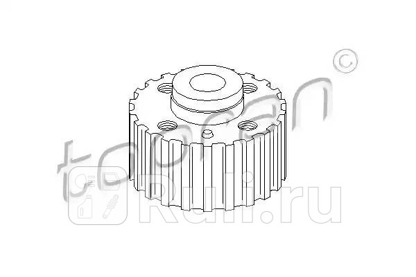 Шестерня коленвала HANS PRIES 100295001 1320₽