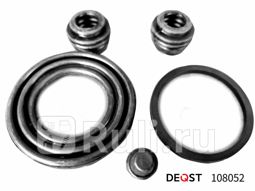 Ремкомплект тормозного суппорта заднего для поршня o 38mm суппорт nissin DEQST 108052 280₽