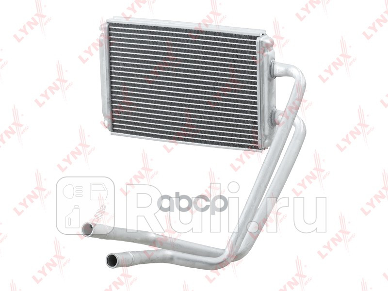 Радиатор отопителя RH-0109 LYNXAUTO RH-0109 7490₽