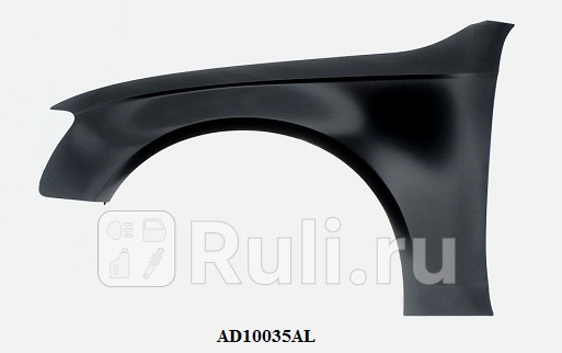 Крыло переднее левое для Audi A4 B8 рестайлинг 2011-2015 CrossOcean AD44012L 5490₽