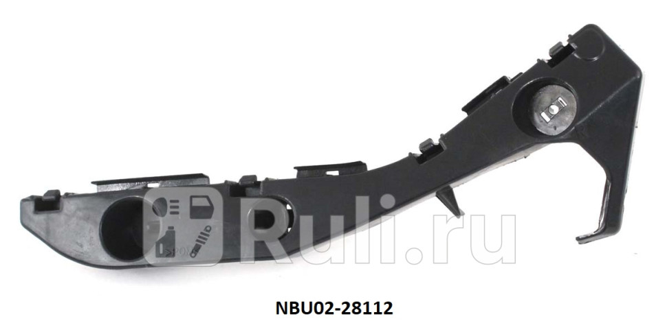 Крепление переднего бампера правое для Toyota Prius 2003-2011 CrossOcean TY7018R 840₽