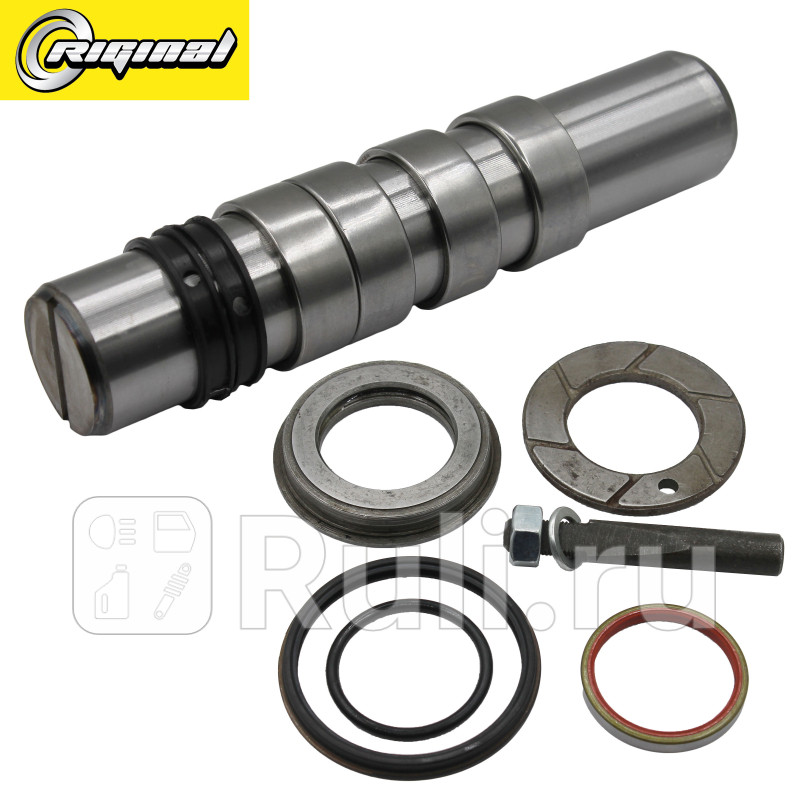 Шкворень в сборе для ам КАМАЗ 5320565115651065116 Евро комплект на кулак 9 поз Riginal RG53205-3001000 0₽