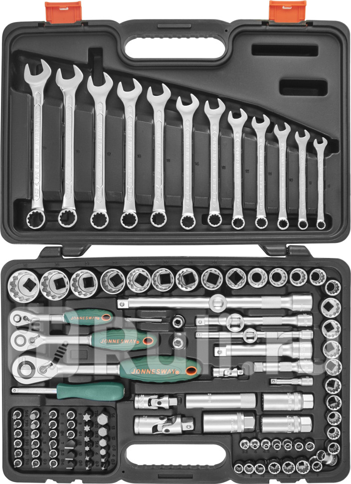 Набор инструментов универсальный 14 inch 12 inch DR Super Tech 111 предметов JONNESWAY S68H5234111S 36160₽