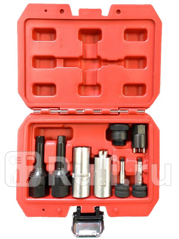 Набор для снятия форсунок и ремонта 8пр в кейсе Forsage F-9G1809 2970₽