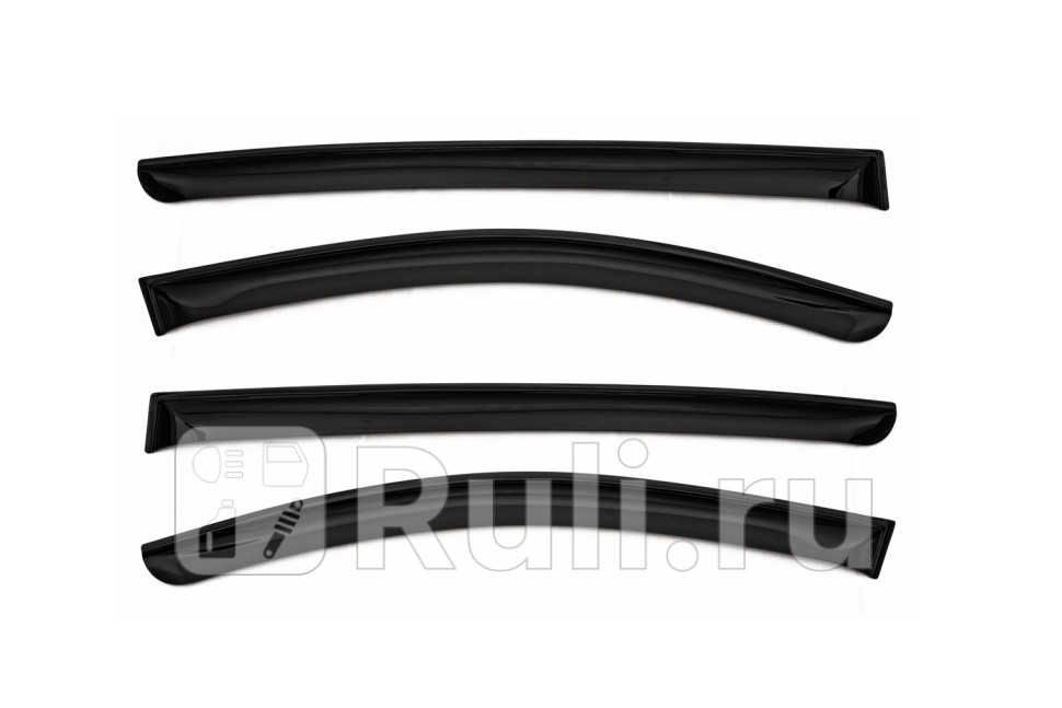 Дефлекторы окон 4 шт для Kia Sportage 3 2010-2016 REIN REINWV392 1890₽