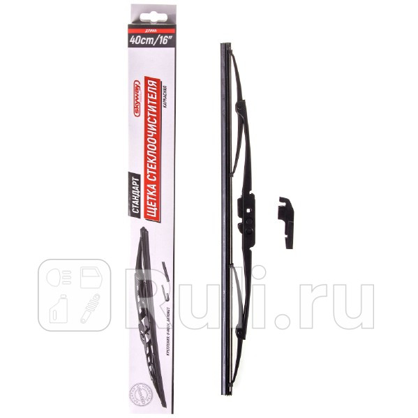 Щетка стеклоочистителя каркасная 400 мм SKYWAY Стандарт SKYWAY S02702011 330₽