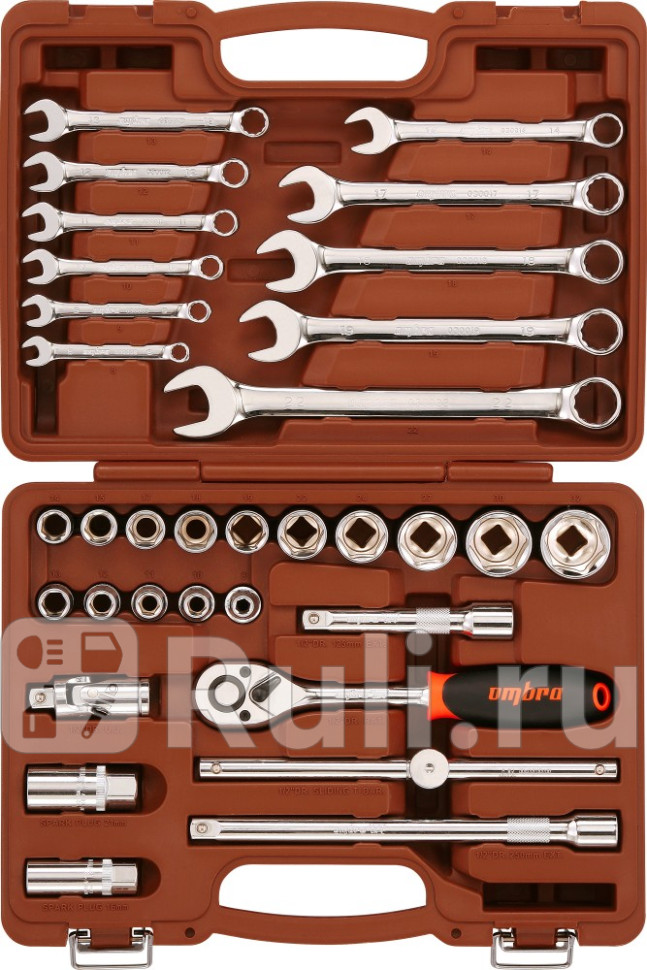 Набор инструмента 33 пр 12 6 гр Ombra OMBRA OMT33S 11780₽