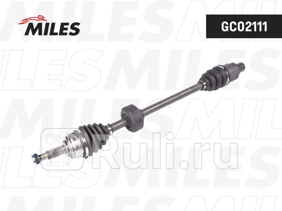 Привод в сборе правый RENAULT LOGAN MCVLADA LARGUS GKN 304513 GC02111 MILES GC02111 7400₽