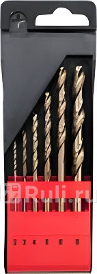 Набор сверл по металлу 6 пр кобальт YATO YT-41602 730₽