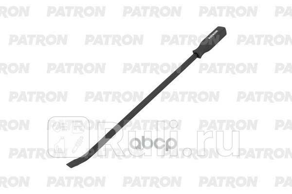 Монтировка изогнутая 600 мм PATRON P-904U24C 860₽