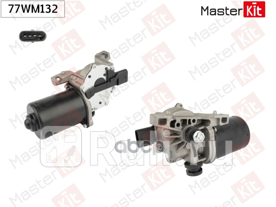 Мотор стеклоочистителя передний BMW X5 F15 2013 - 2018 MASTERKIT 77WM132 MASTERKIT 77WM132 7970₽