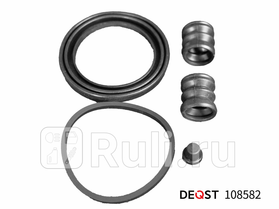 Ремкомплект тормозного суппорта переднего для поршня o 60mm суппорт lucas применяемость renault DEQST 108582 190₽