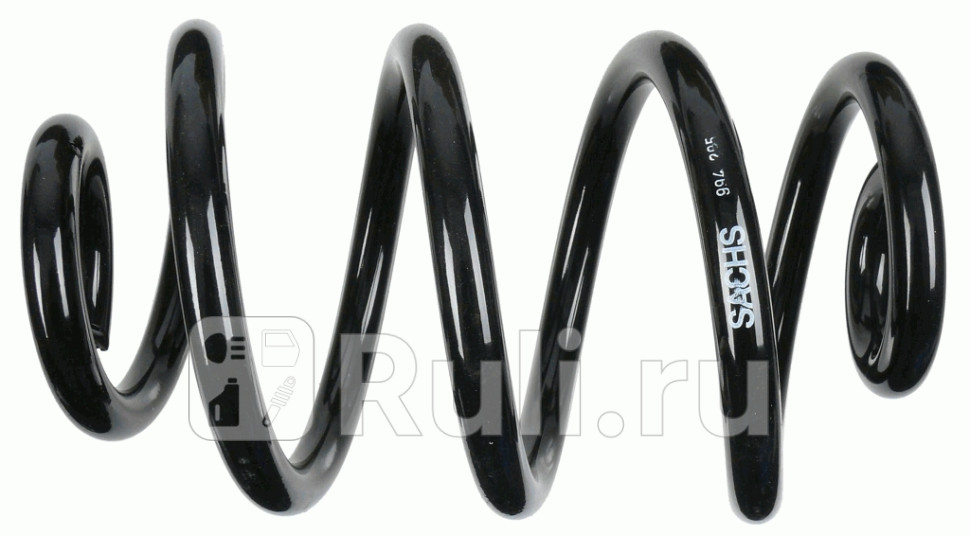 Пружина подвески SACHS 994295 0₽