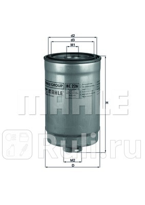 Фильтр топливный для Hyundai Trajet 1999-2008 KNECHT KC226 3130₽