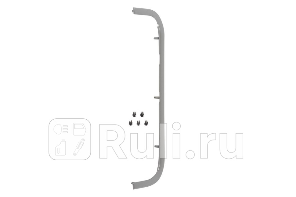 Молдинг верхней решетки боковой серый пластик лев volvo он8144526 MARSHALL M3141214 2410₽