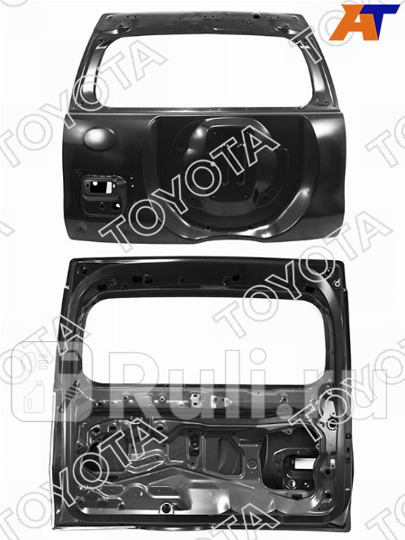Крышка багажника для Toyota Land Cruiser Prado 150 рестайлинг 2 2017-2020 TOYOTA-LEXUS 67005-60G41 52430₽