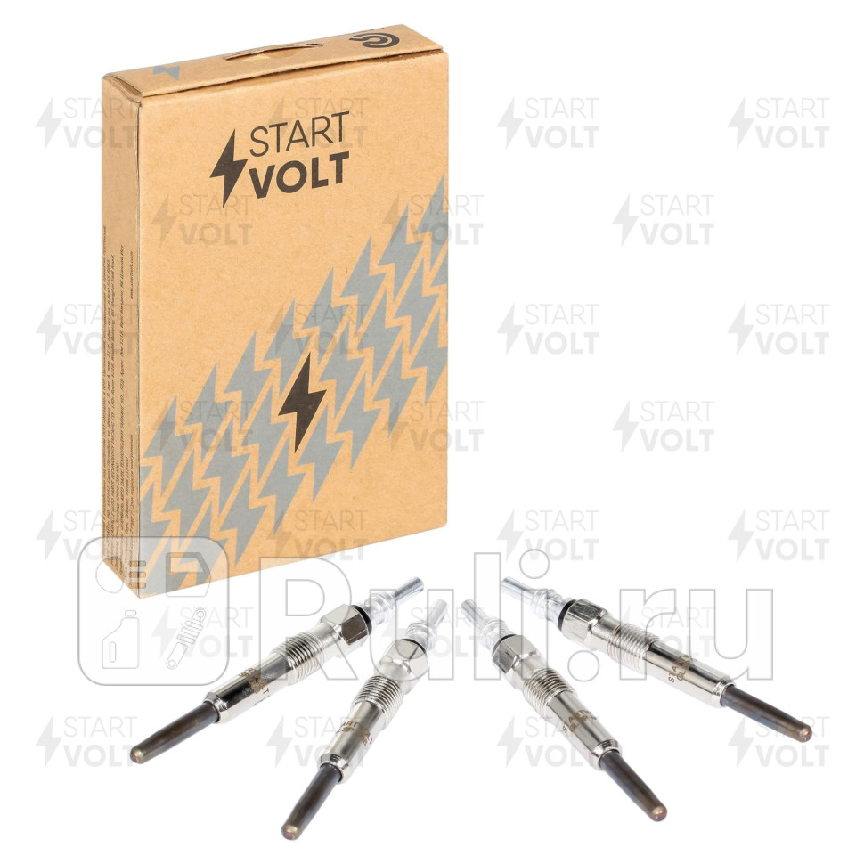 Свечи накаливания кмпл 4шт для а м VAG Transporter T4 96- 25D GLSP 503 STARTVOLT GLSP503 3050₽