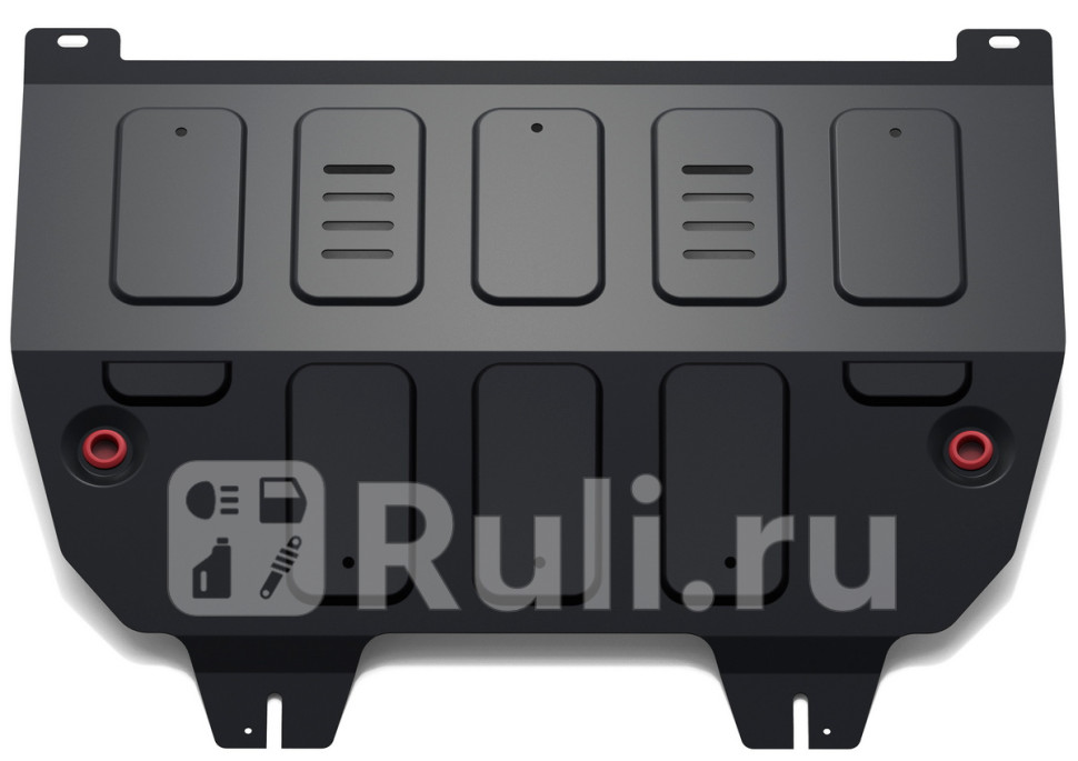 Защита поддона двигателя кпп для Citroen C4 B7 2010-2013 АвтоБроня 111012032 6780₽