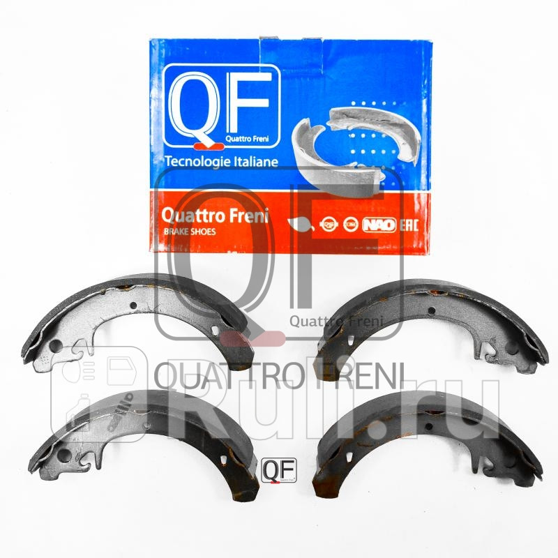 Колодки тормозные барабанные к-т Quattro Freni qf21f20202 0₽