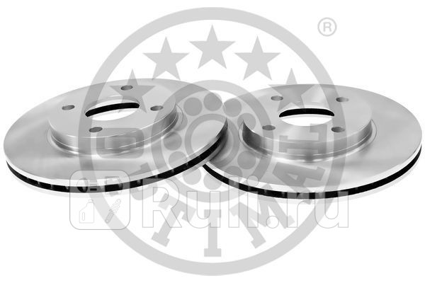 Диск тормозной FORD COURIER Kasten J5_ J3_ FIESTA IV JA_ JB_ FIESTA Kasten JV_ FIESTA V Optimal bs-5750c 0₽