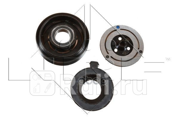 Шкиф компрессора кондиционера nissan qashqai 15d 07 NRF 380022 11090₽
