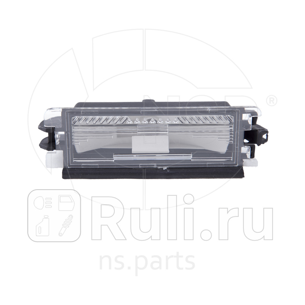 Фонарь подсветки номерного знака RENAULT Logan I 04-14 NSP NSP077700433414 1010₽