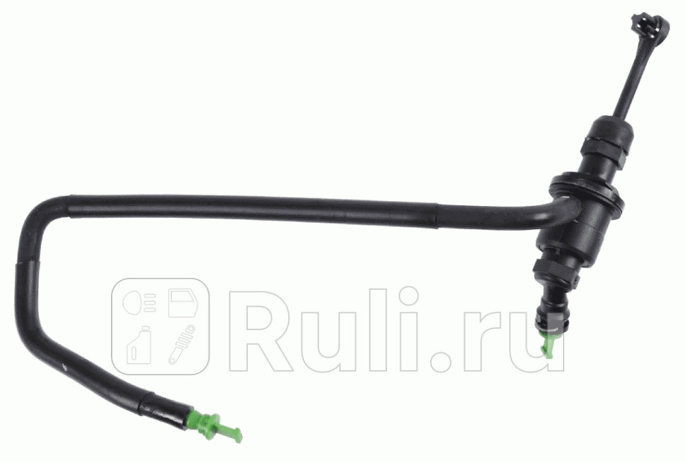 Цилиндр сцепления главный NISSAN TIIDA НАКЛОННАЯ ЗАДНЯЯ ЧАСТЬ C11X 15 DCI161818 FLEX 07- TIIDA СЕДАН SC11X 15 DCI1618 06- SACHS 0₽