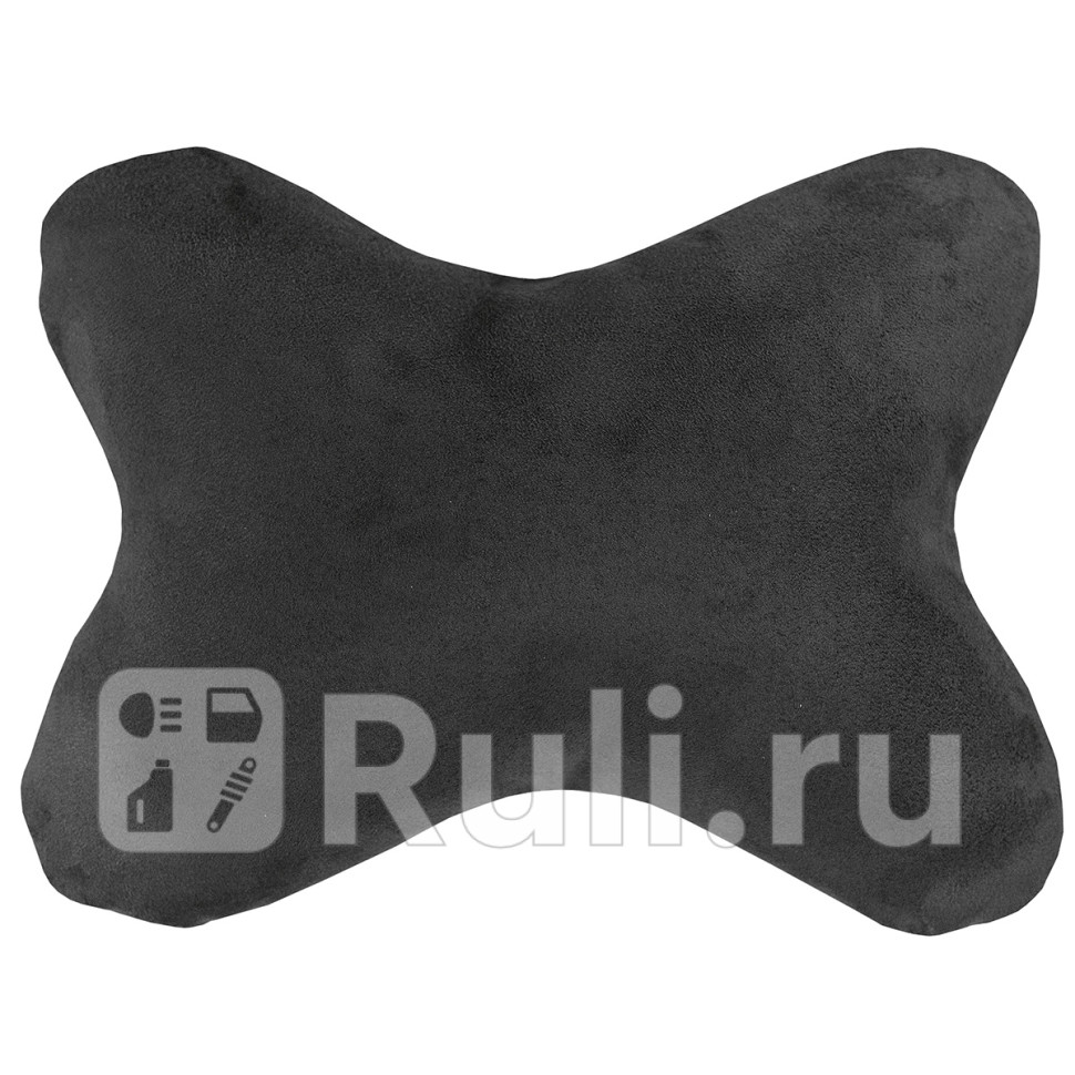 Подушка - подголовник Skyway экокожаалькантара серая SKYWAY S08001005 690₽