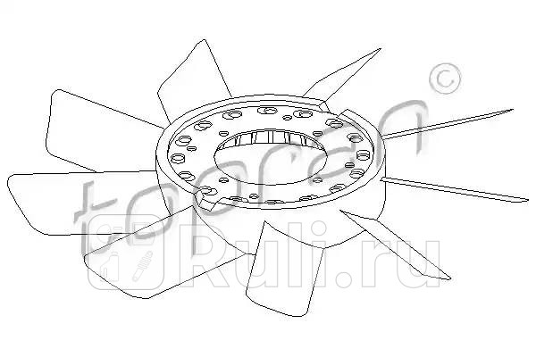 Крыльчатка термомуфты HANS PRIES 500 899 001 0₽