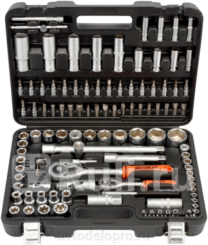 Набор инструмента АвтоDелоStandart 108 предметов 1214 39818 АвтоДело 39818 6860₽