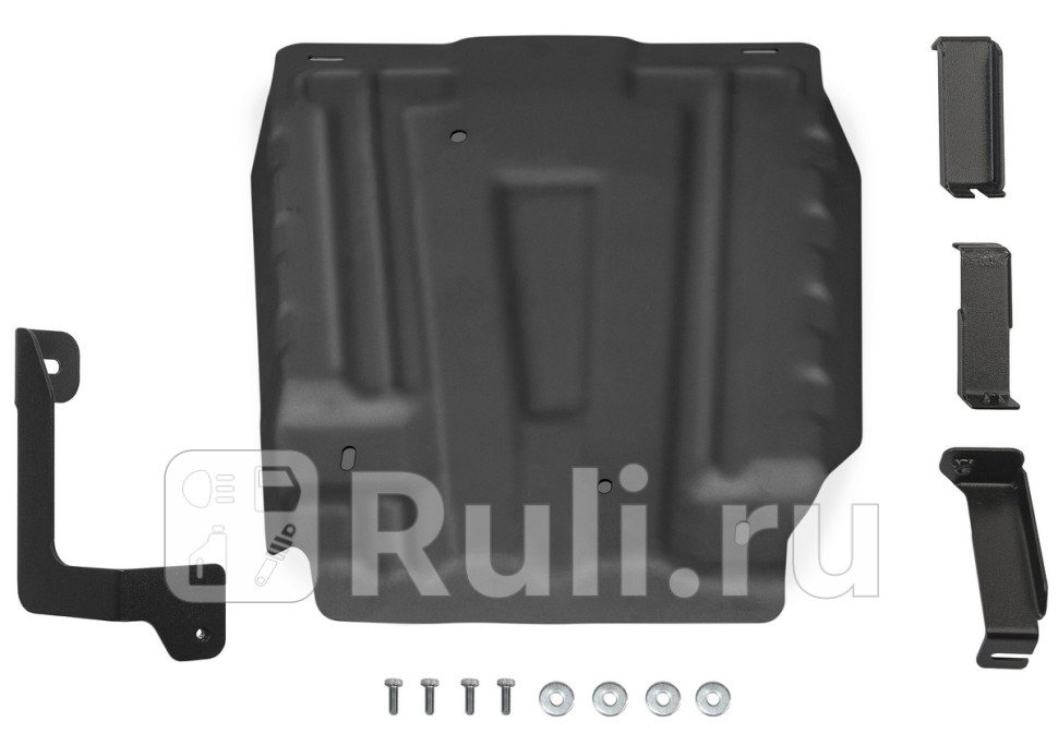 Защита топливного бака для Renault Duster 2011-2015 АвтоБроня 111047181 3300₽