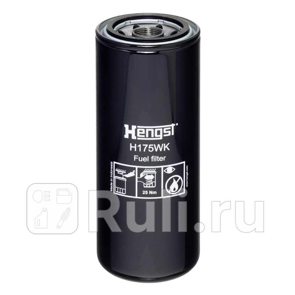 Фильтр топливный H175WK WK 9801 Caterpillar CLAAS DOOSAN 10 штуп HENGST H175WK 0₽