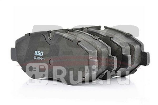 ТОРМОЗНЫЕ КОЛОДКИ - ПЕРЕДНИЕ BSG BSG 60-200-011 0₽
