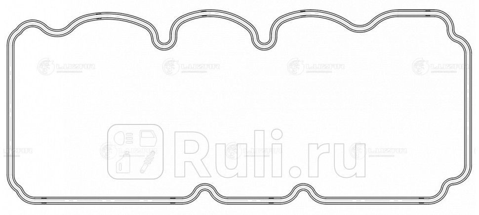 Прокладка клапанной крышки LUZAR LES 20505 780₽