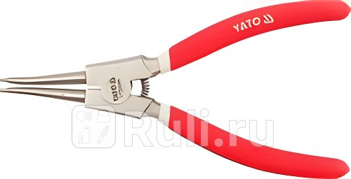 Съемник стопорных колец прямой 225мм разжим YATO YT-1988 790₽
