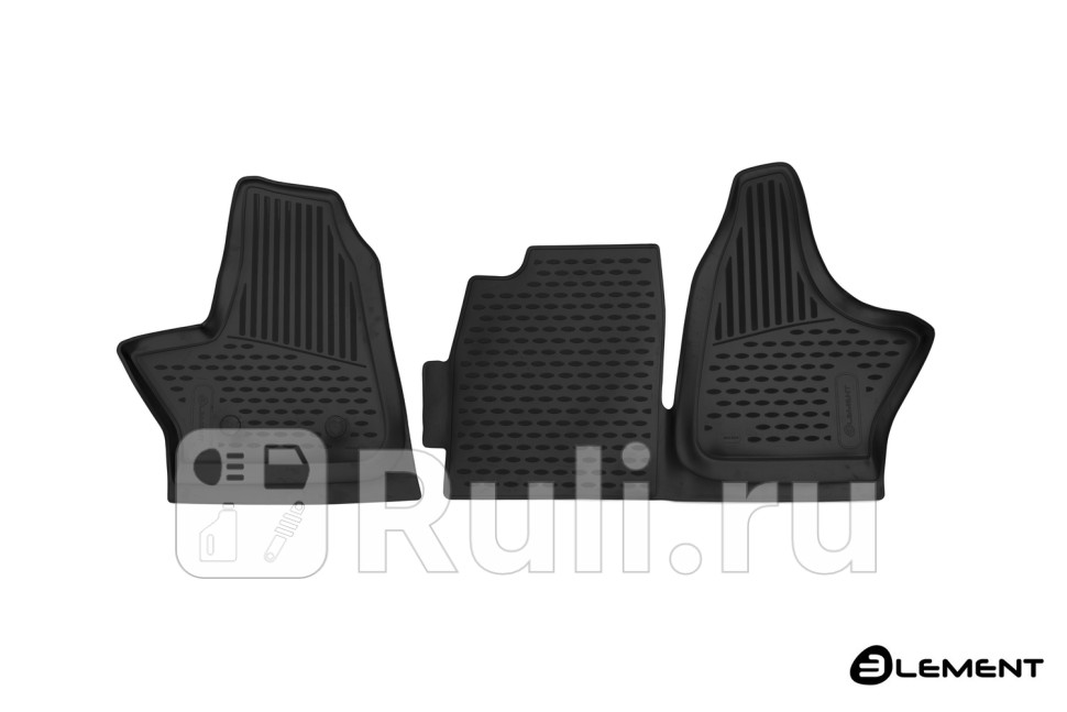 Коврики в салон 2 шт для GAZelle NEXT 2016- Element ELEMENT5314210k 1250₽