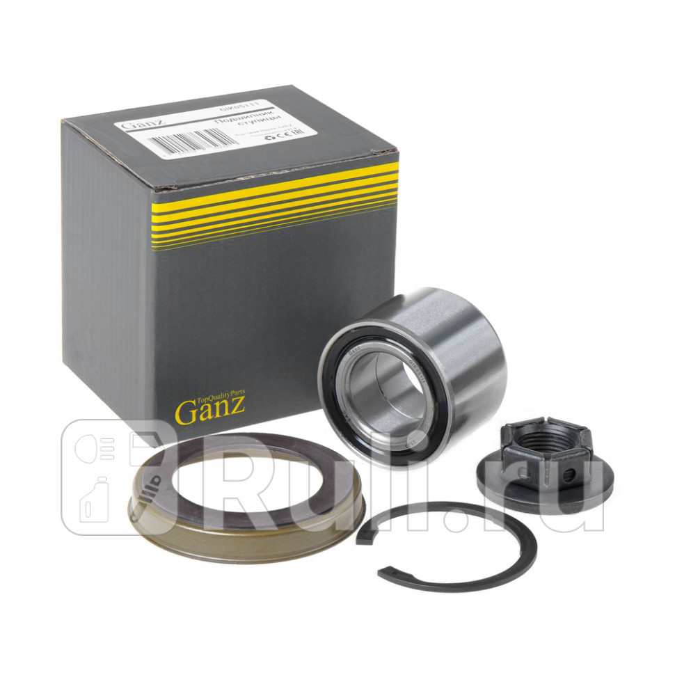 Подшипник ступицы задний GANZ GIK05111 1960₽