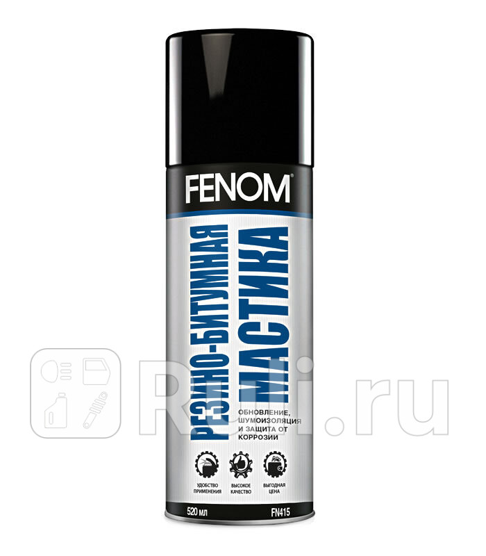 Мастика резинобитумная Fenom 520 мл FENOM FN415 620₽