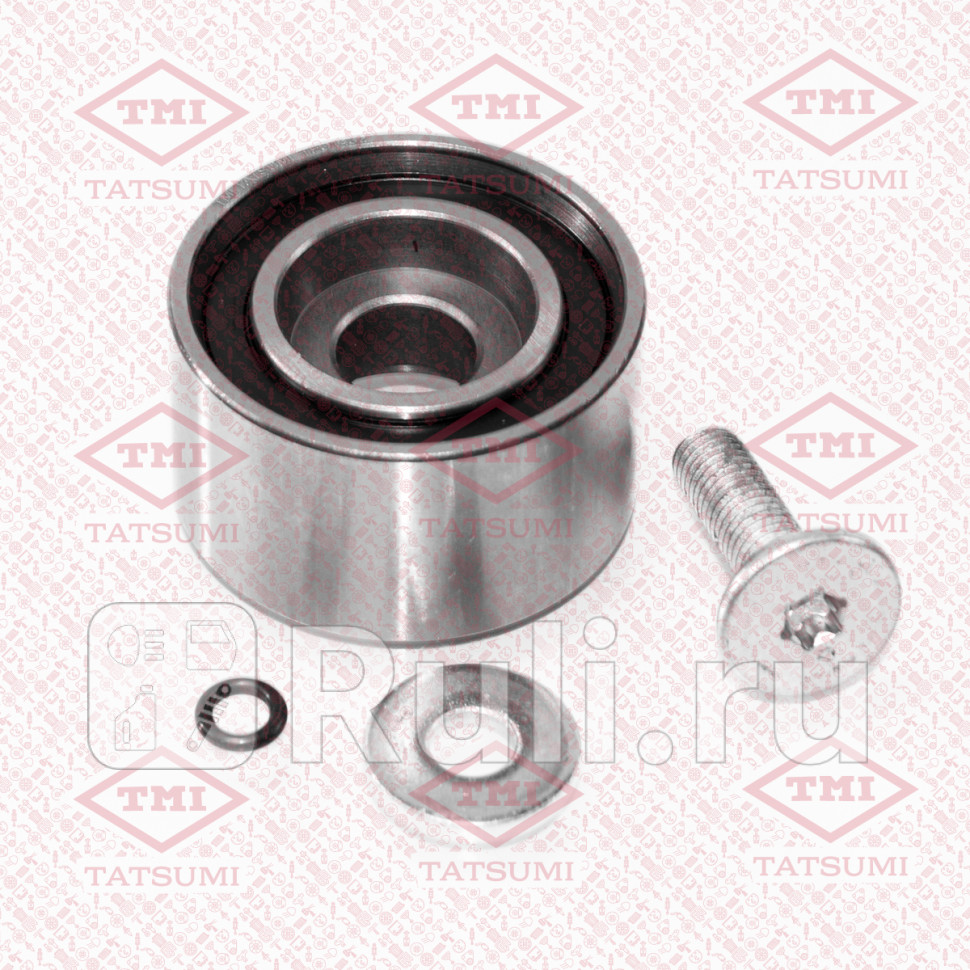 Ролик обводной ремня ГРМ HYUNDAI Accent Elantra Getz Grandeur i30 Matrix Santa Fe Sonata Trajet Tucson 01- KIA Carens Ceed Magentis Cerato Spectra 1190₽