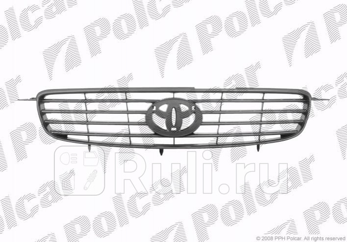 Решетка радиатора для Toyota Corolla 110 левый руль 1999-2002 Polcar 811305 1760₽