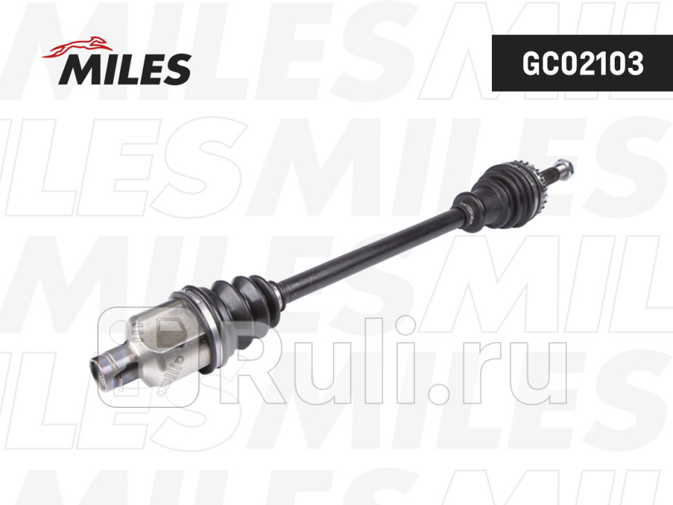 Привод в сборе правый RENAULT CLIOKANGOO 12-19TD 98- ABS GKN 303234 GC02103 MILES GC02103 7270₽