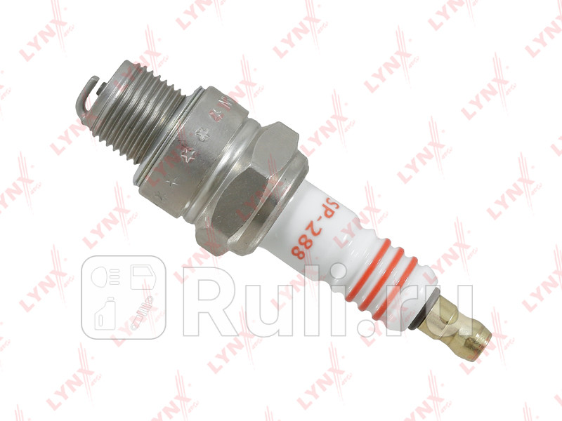 Свеча зажигания 6KCVR Nickel LYNXAUTO SP288 180₽