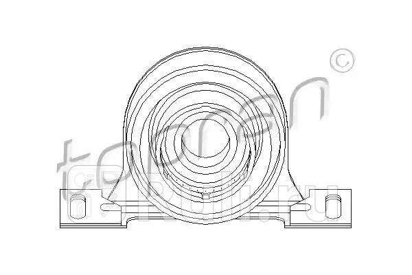 Подшипник подвесной HANS PRIES 501594001 2200₽