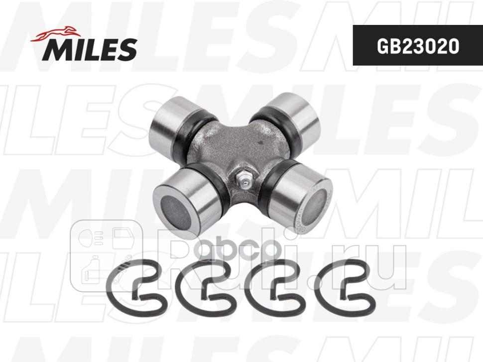 Крестовина кардвала mitsubishi l200pajero 82 7680x2500 MILES GB23020 1150₽