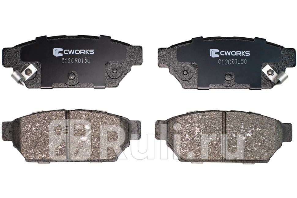 Тормозные колодки задние Low Metallic C12CR0150 CWORKS C12CR0150 1000₽